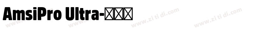 AmsiPro Ultra字体转换